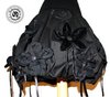 Jupe boule noire style couture créateur total noir sur-mesure grande taille femme