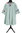 Flexible cotton blend tunic dress large size woman color choice