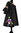 Robe tunique en coton mélangé souple femme grande taille couleur au choix