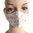 Alternative mask in 100% cotton, Liberty flower style, color of your choice washable at 60 °